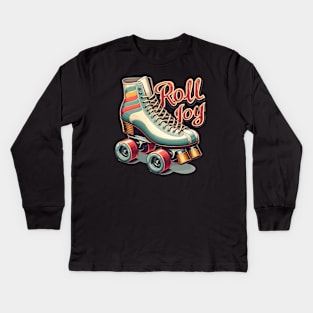 Roller skates Kids Long Sleeve T-Shirt